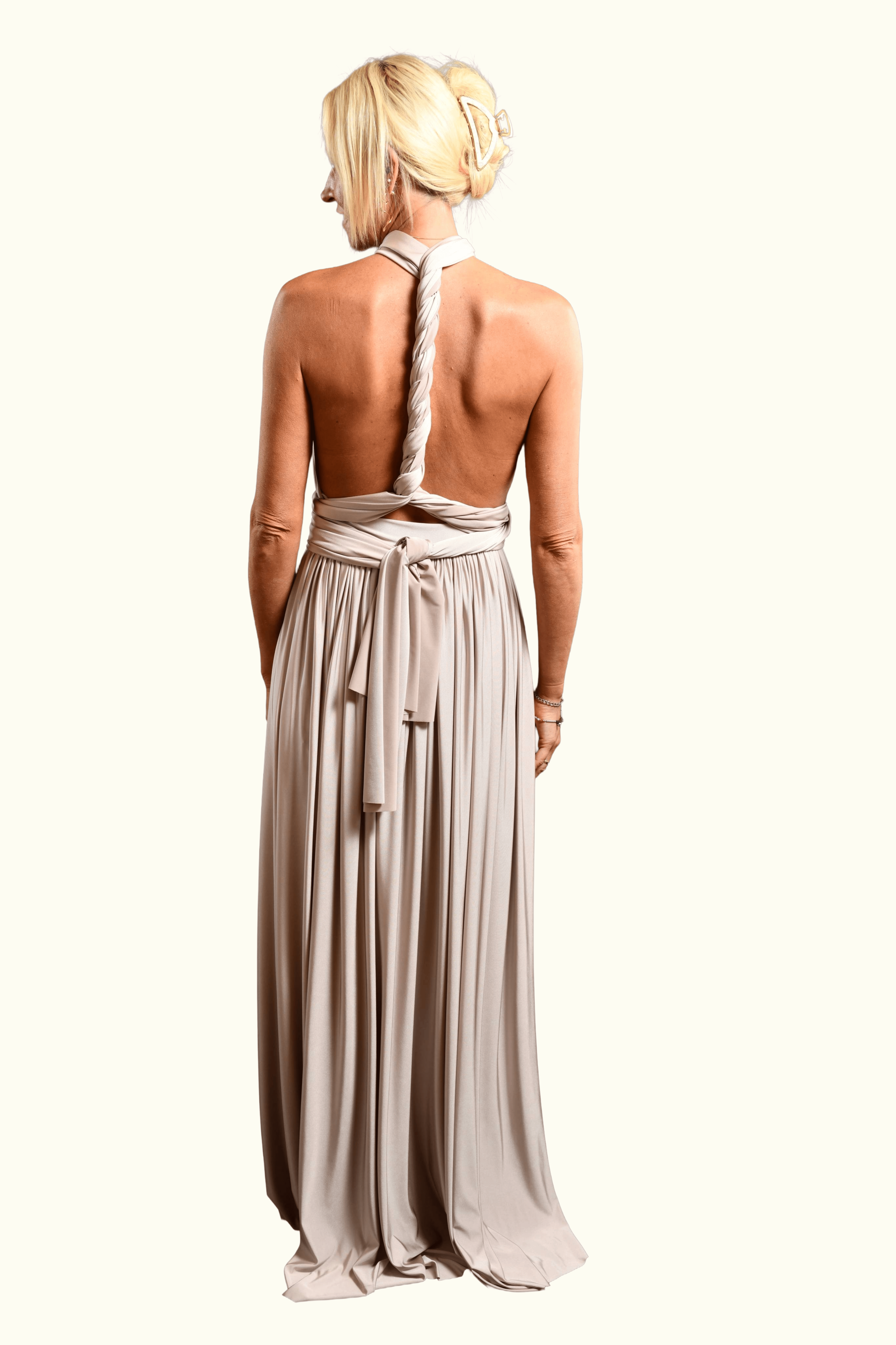 Klassisch eleganter Wickelkleid-Style