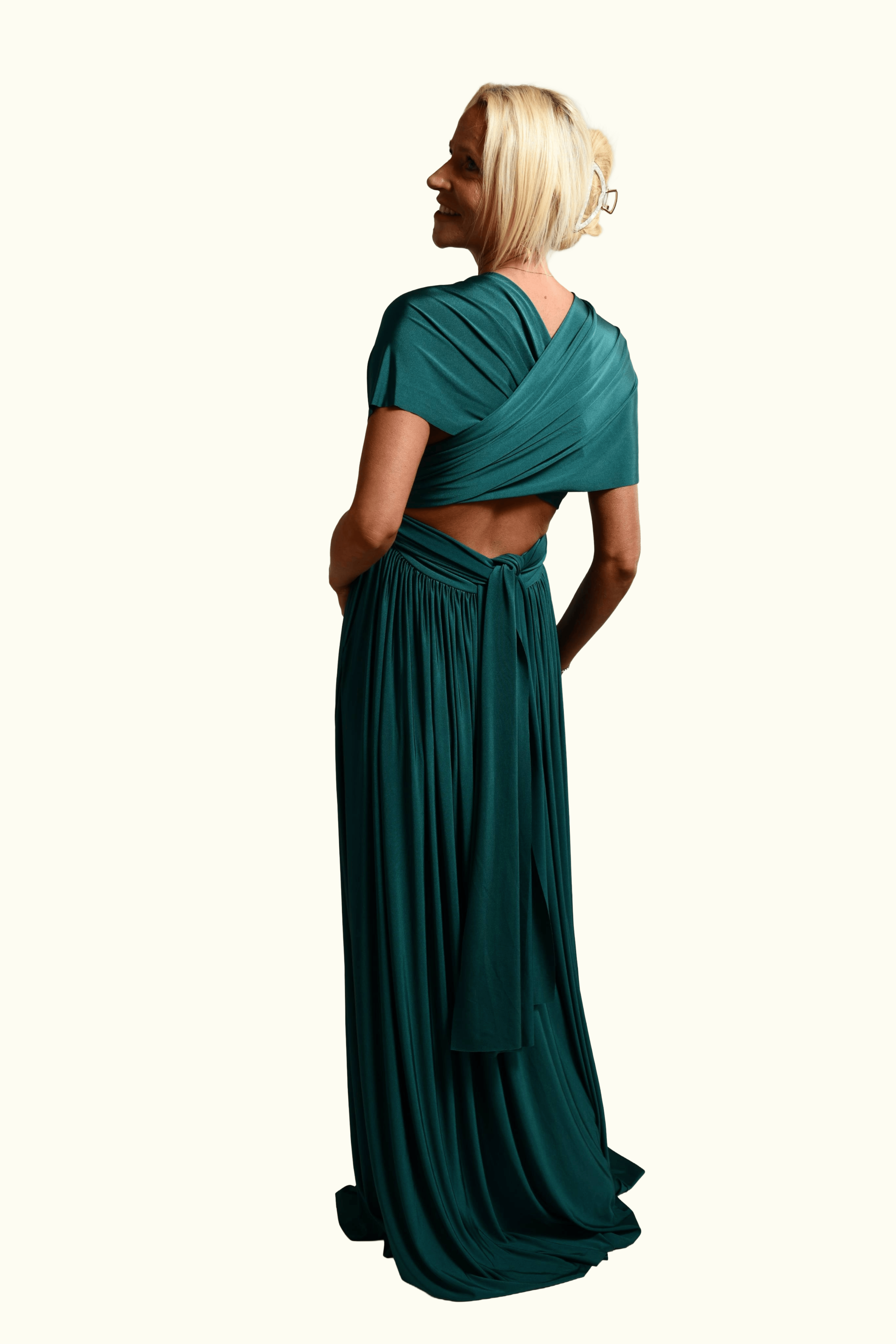 Romantisch verspielter Wickelkleid-Style