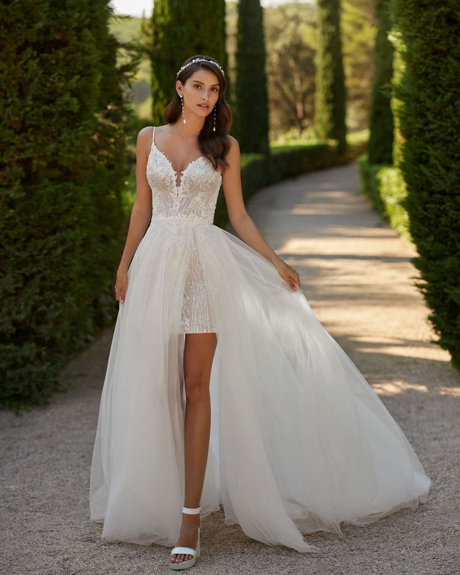Adriana Alier Romantisches Brautkleid Weinheim